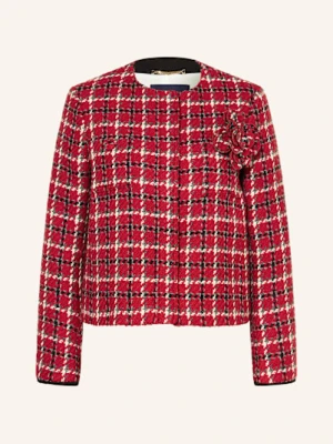 Pamela Henson Żakiet Pudełkowy Z Tweedu rot