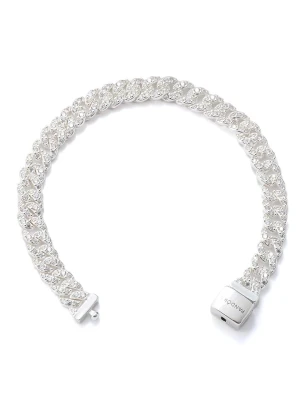 Pandora Srebrna bransoletka z cyrkonią rozmiar: 16 cm