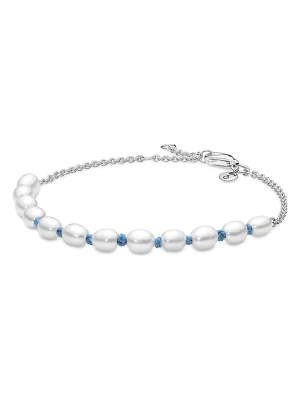 Pandora Srebrna bransoletka z perłami rozmiar: onesize