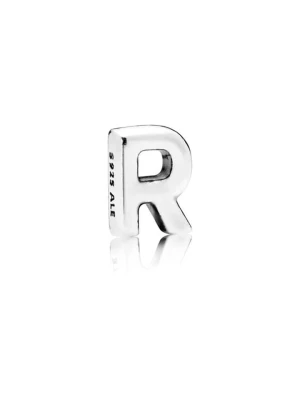 Pandora Srebrny charms "R" rozmiar: onesize