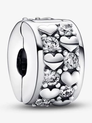 Pandora Srebrny charms z cyrkoniami rozmiar: onesize