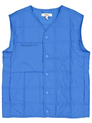 Pangaia Kamizelka pikowana "FLWRDWN" w kolorze niebieskim rozmiar: 146/152