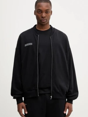 Pangaia kurtka Midweight Bomber Jacket kolor czarny przejściowa 10002360