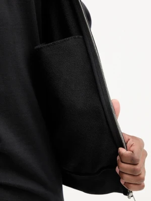 Pangaia kurtka Midweight Bomber Jacket kolor czarny przejściowa 10002360
