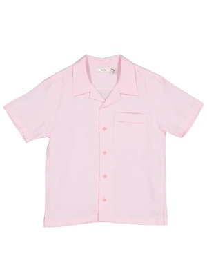 Pangaia Lniana koszula "DNA" w kolorze jasnoróżowym rozmiar: 134/140