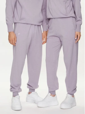 Pangaia Spodnie dresowe Archive Recycled Cashmere Fioletowy Loose Fit