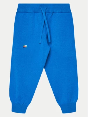 Pangaia Spodnie dresowe Recycled Cashmere Niebieski Relaxed Fit