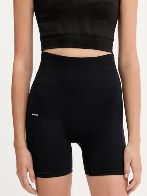 Pangaia szorty Plant-Stretch Compressive Shorts damskie kolor czarny gładkie high waist 10002485