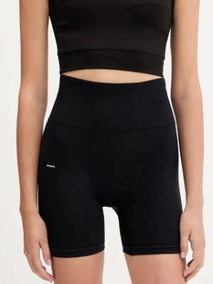 Pangaia szorty Plant-Stretch Compressive Shorts damskie kolor czarny gładkie high waist 10002485
