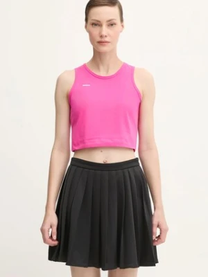 Pangaia top Cotton-Stretch Tank Top kolor różowy 10002428