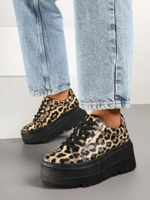 Panterkowe Sneakersy Vices na Platformie Miriri