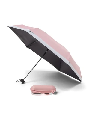 Pantone parasolka automatyczna 100 x 53 cm kolor różowy