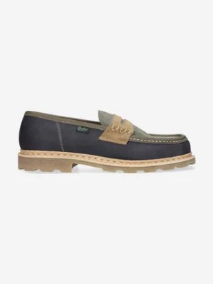 Paraboot mokasyny skórzane Nantes męskie kolor czarny 213872-black