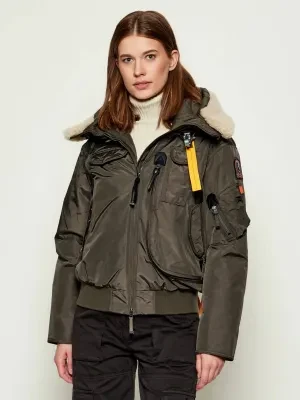 PARAJUMPERS Kurtka bomber GOBI S. | Regular Fit | shearling