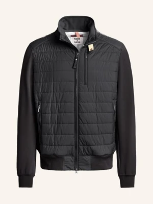 Parajumpers Kurtka Pikowana Elliot Z Mieszanki Materiałów schwarz