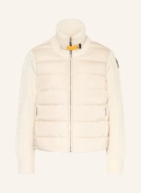 Parajumpers Kurtka Puchowa Moonie Z Mieszanki Materiałów weiss