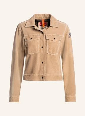 Parajumpers Kurtka Skórzana Kelsi beige