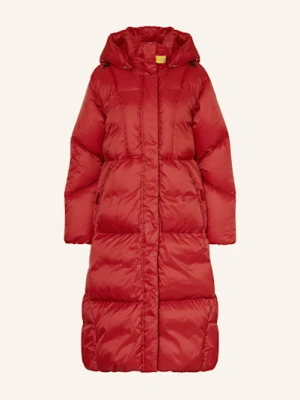Parajumpers Płaszcz Puchowy Liu Z Odpinanym Kapturem rot