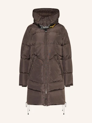 Parajumpers Płaszcz Puchowy Long Bear Z Odpinanym Kapturem braun