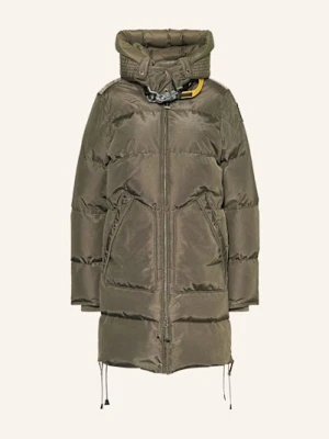 Parajumpers Płaszcz Puchowy Long Bear Z Odpinanym Kapturem gruen