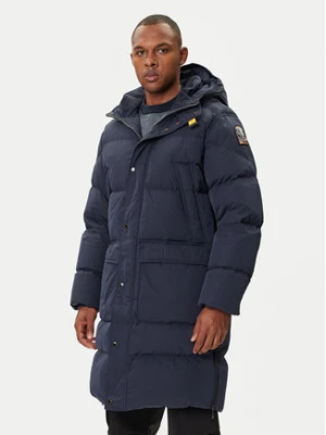 Parajumpers Płaszcz zimowy Long Bear 25WMPMPUHF04 Granatowy Regular Fit