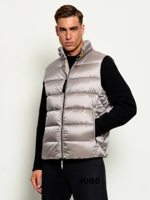 PARAJUMPERS Puchowy bezrękawnik Jeordie | Regular Fit beżowy