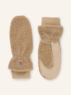 Parajumpers Rękawiczki Z Jednym Palcem Ilova Z Pluszu beige