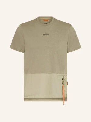 Parajumpers T-Shirt Clint Z Mieszanki Materiałów beige