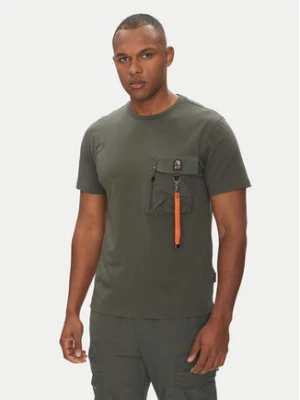 Parajumpers T-Shirt Mojave 25SMPMTSRE07 Zielony Regular Fit