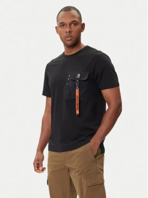 Parajumpers T-Shirt Mojave 25WMPMTSRE07 Czarny Regular Fit