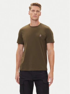 Parajumpers T-Shirt Patch 25WMPMTSEY29 Khaki Regular Fit
