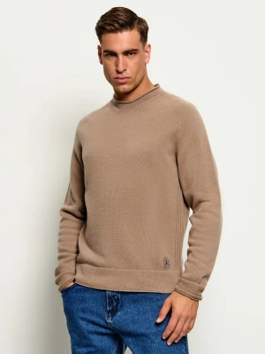 PARAJUMPERS Wełniany sweter Pennock | Regular Fit beżowy