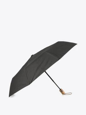 Parasol automatyczny z drewnianą rączką Wittchen czarny