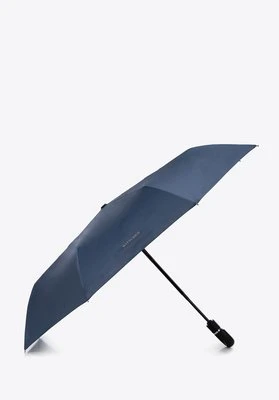 Parasol automatyczny z elegancką rączką granatowy Wittchen