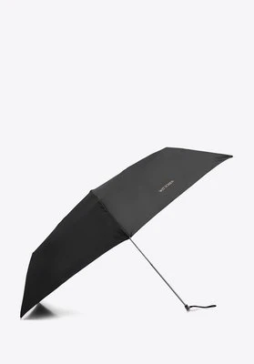 Parasol manualny krótki czarny Wittchen