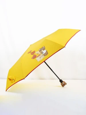 Parasol MOSCHINO żółty
