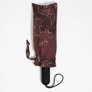 Parasol nadruk paisley brązowy BIMBA Y LOLA