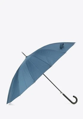 Parasol półautomatyczny szeroki ciemnoniebieski Wittchen