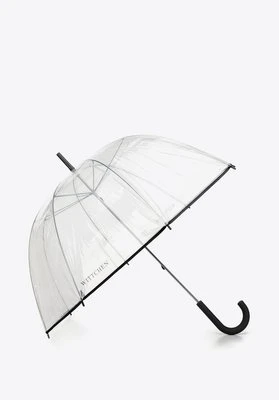 Parasol transparentny czarny Wittchen