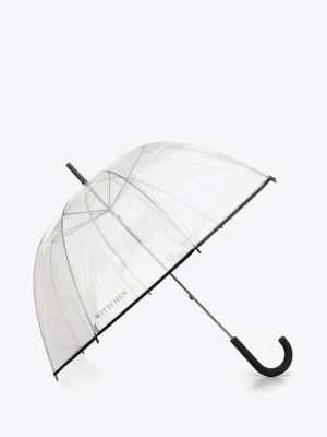 Parasol transparentny czarny Wittchen