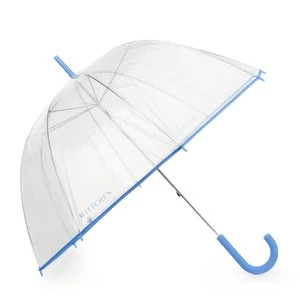 Parasol transparentny niebieski Wittchen