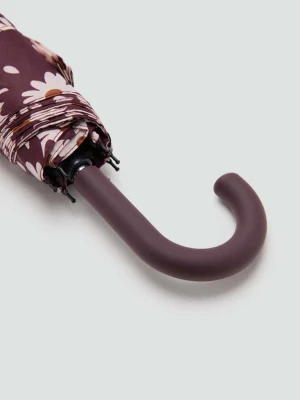 Parasol w kwiaty burgund - Kobieta - Rozmiar uniwersalny - MANGO
