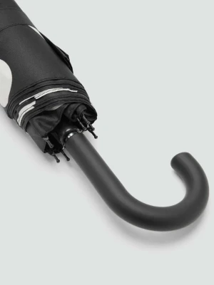 Parasol z nadrukiem w grochy czarny - Kobieta - Rozmiar uniwersalny - MANGO