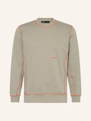 Parel. Bluza Nierozpinana Contrast Crewneck beige