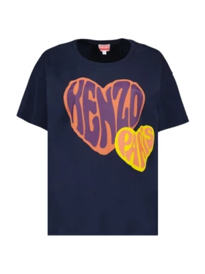 Paris Serca Print Oversized T-shirt Kenzo