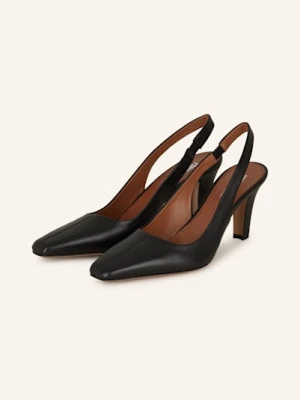 Paris Texas Czółenka Z Odkrytą Piętą Belle 75 schwarz