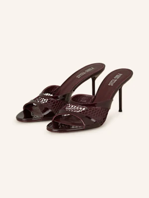 Paris Texas Klapki Typu Mules Lakierowane Lidia schwarz