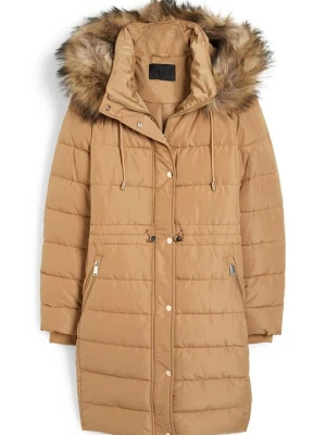 Parka C&A jasny brąz