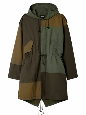 Parka Desigual zielony