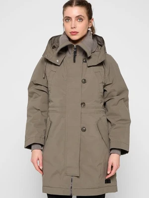 Parka Didriksons brązowy